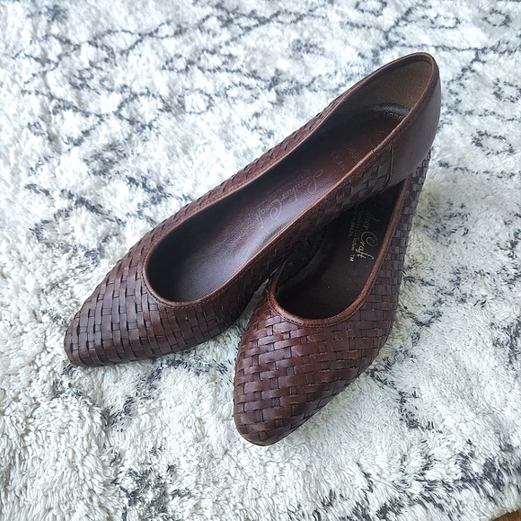 Leather Craft Shoes Vintage Leather Craft Heels Poshmark